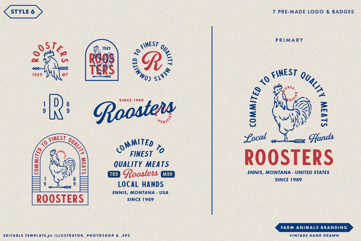 Farm Animals Branding