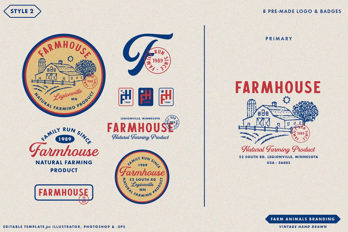 Farm Animals Branding