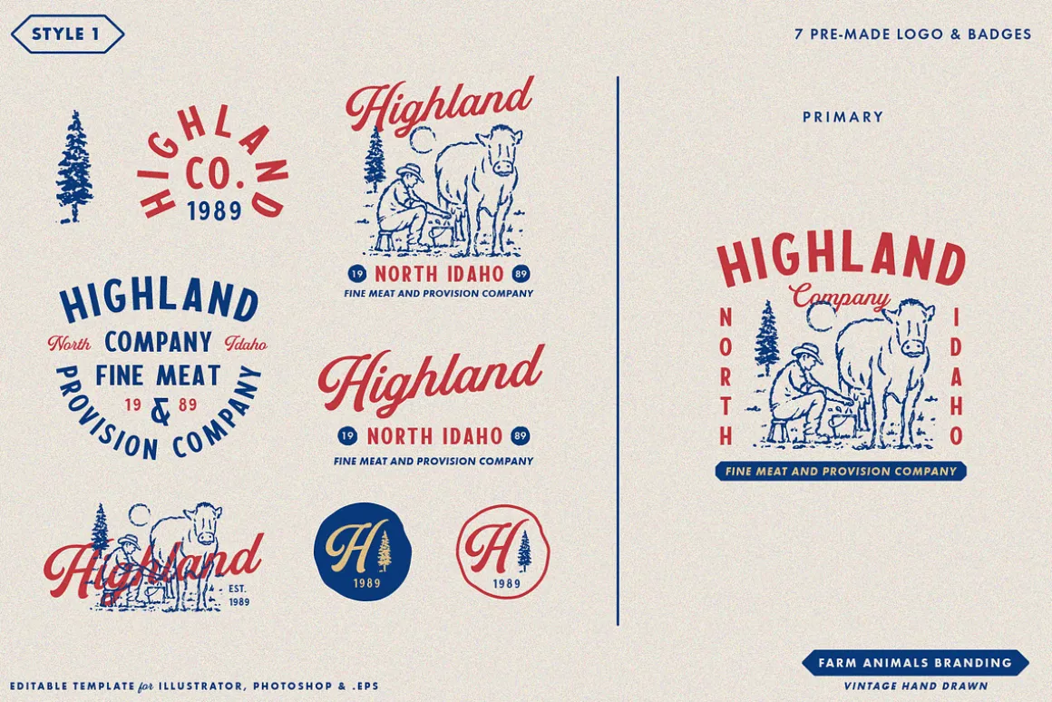 Farm Animals Branding