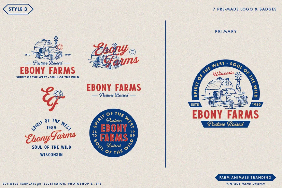 Farm Animals Branding
