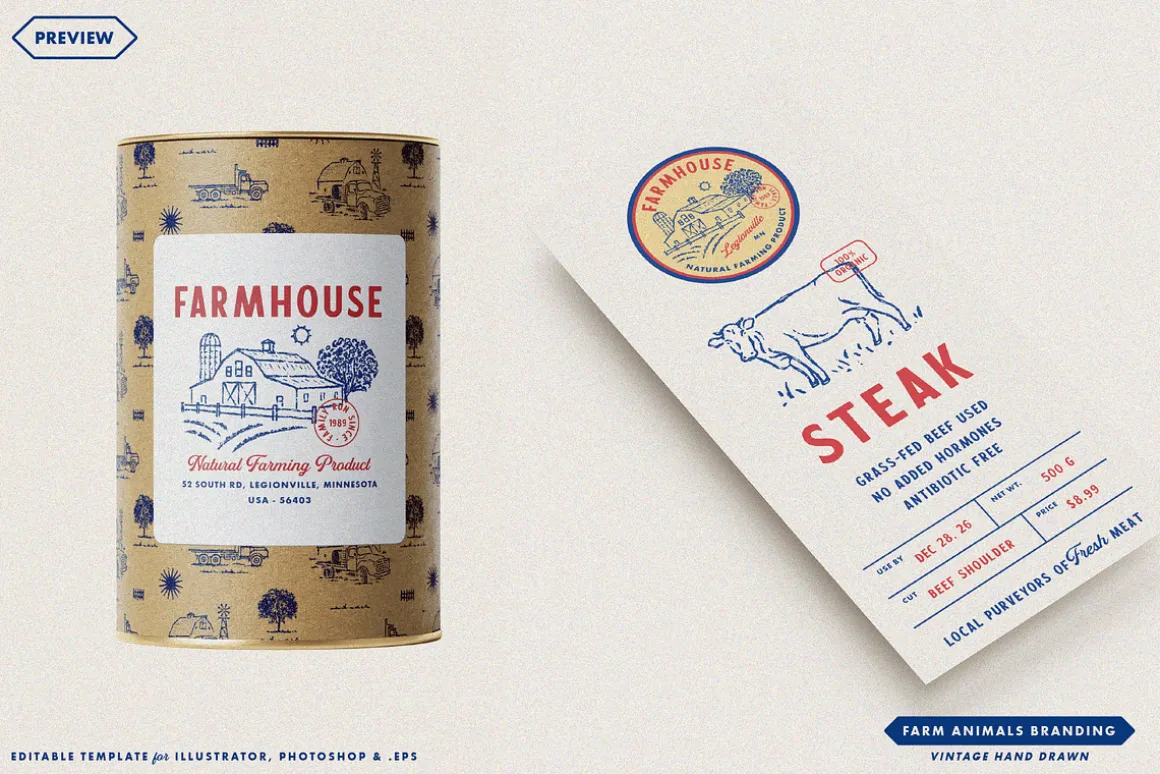 Farm Animals Branding