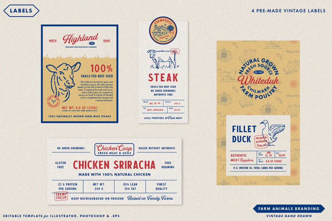 Farm Animals Branding