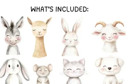 Farm Animals Clipart Bundle