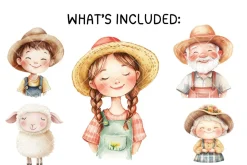 Farm Animals Clipart Bundle