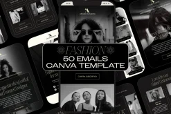 Fashion Emails | 50 Canva Templates