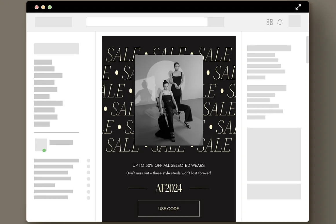 Fashion Emails | 50 Canva Templates