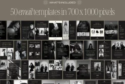 Fashion Emails | 50 Canva Templates