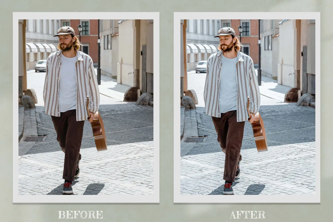 Fashion Men Lightroom Photoshop LUTs