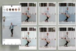 Fashion Men Lightroom Photoshop LUTs
