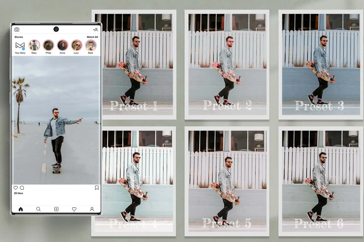 Fashion Men Lightroom Photoshop LUTs