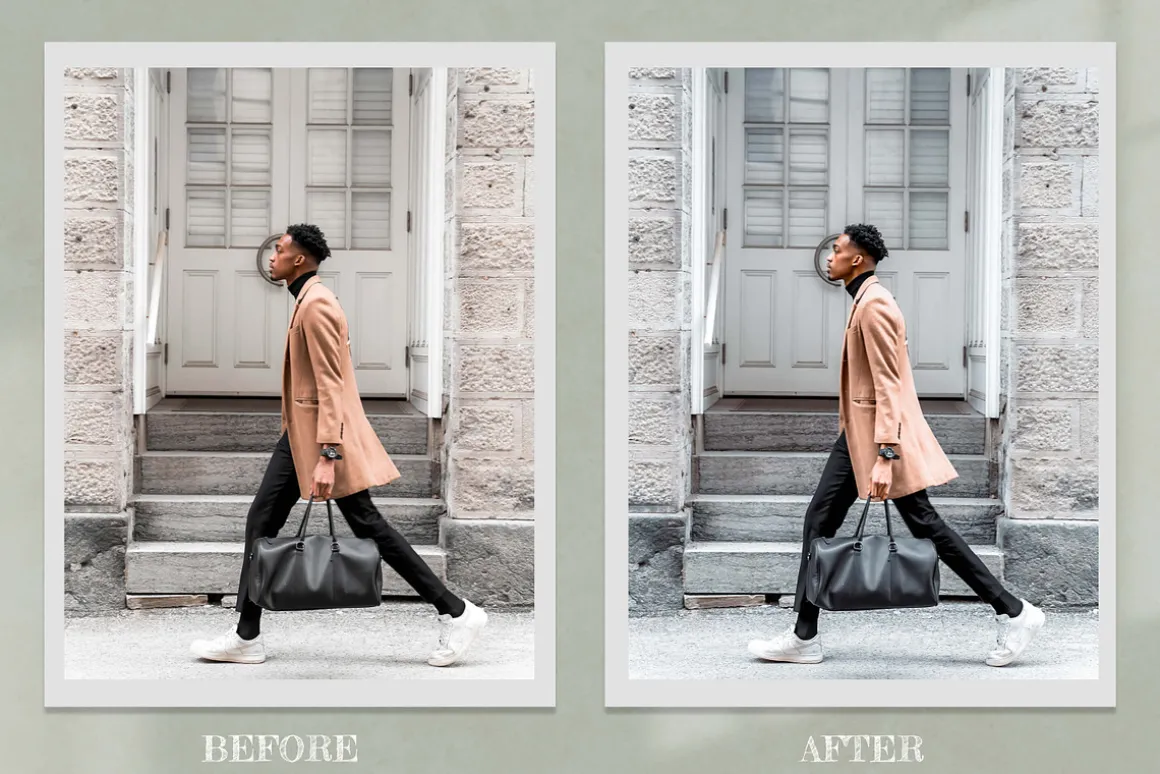 Fashion Men Lightroom Photoshop LUTs