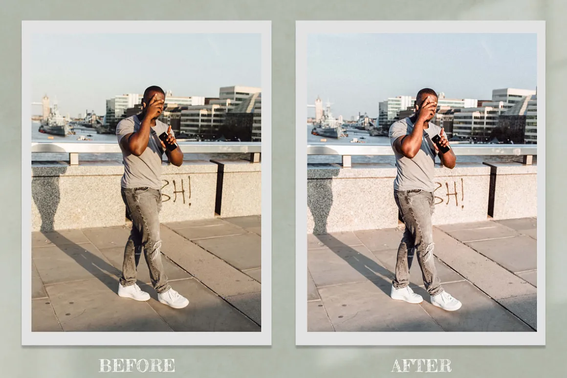 Fashion Men Lightroom Photoshop LUTs