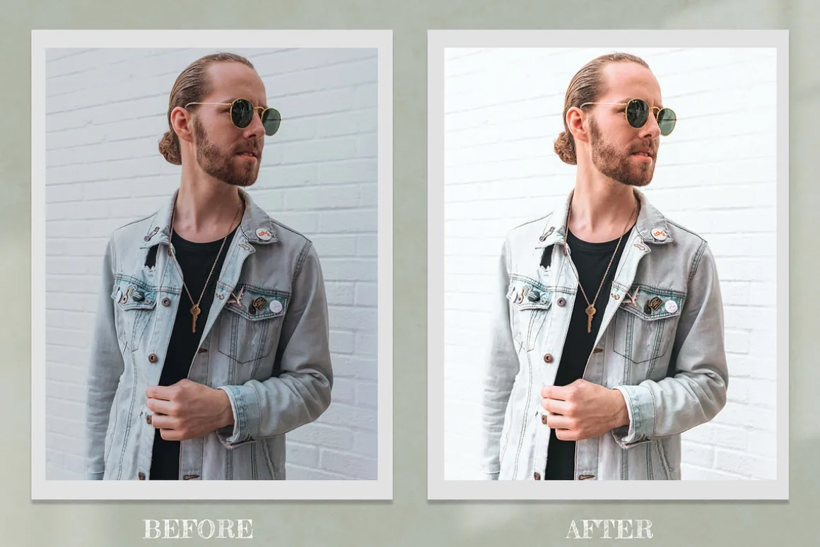 Fashion Men Lightroom Photoshop LUTs