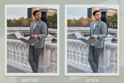 Fashion Men Lightroom Photoshop LUTs
