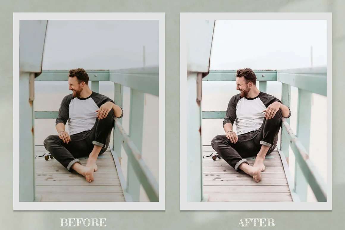 Fashion Men Lightroom Photoshop LUTs
