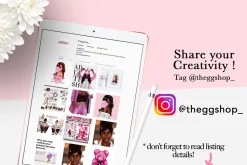 Fashion Planner Girls Clipart set