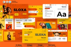 Fashion Brand Identity - Keynote