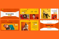 Fashion Brand Identity - Keynote