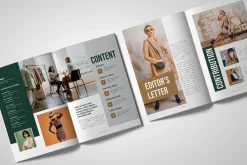 Fashion Trend Magazine Template