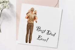 Father and Child Clipart