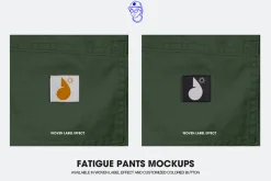 Fatigue Pant Mockups