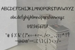 FEISTY - scribble handwriting font