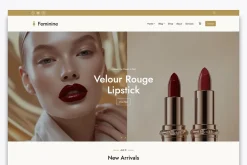 Feminine Blog & Shop WordPress Theme