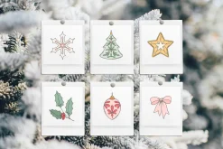 Festive Decor Vector Illustrations