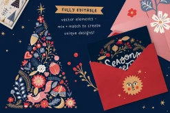 Festive Folk Graphic Collection
