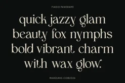 Fiagio – Elegant Vintage Serif