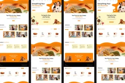 Figma Pet Shop Landing Page