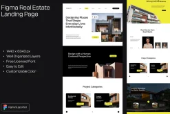 Figma Real Estate Landing Page