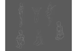 Figure Brushes Procreate Guide Stamp