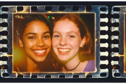 Film Strip Photo Frame Template