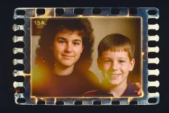 Film Strip Photo Frame Template
