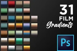 Film gradients for Photoshop