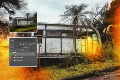 Film Grain Light Leak Photo Effect