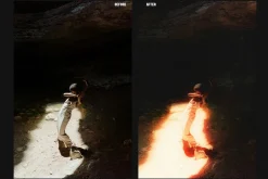 Film Halation Vintage Glow Effect