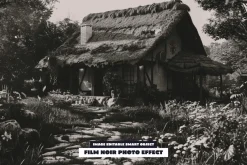 Film Noir Photo Effect