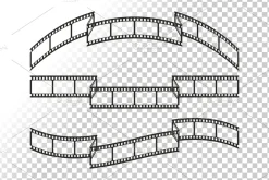 Filmstrip Tapes in Various Shape