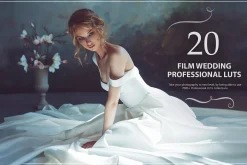 20 Film Wedding LUTs Pack