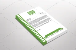 Filmy Letterhead Template