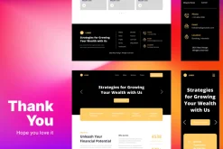 Finance Company Wireframe Website 10