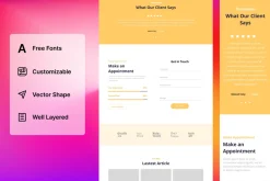 Finance Company Wireframe Website 10