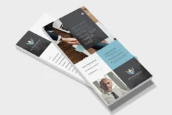 Financial DL Card Template