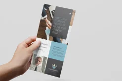 Financial DL Card Template