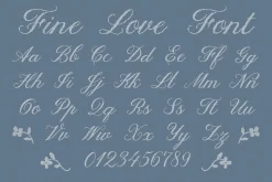 Fine Love Handcrafted Pixel Font