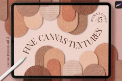 Fine Canvas Texture Brushes