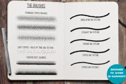 Fine Liner Brushes & Patterns