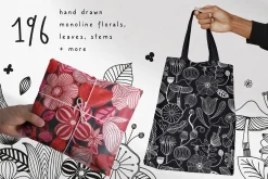 Fineliner Florals Graphic Collection